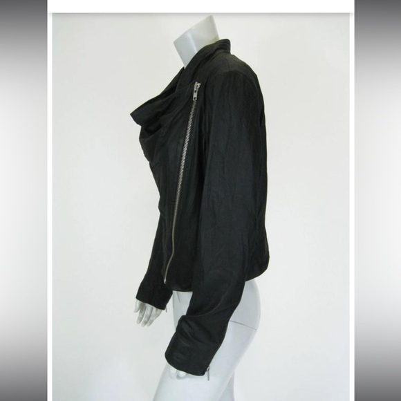 Helmut Lang Lambskin leather jacket S - Picture 3 of 5